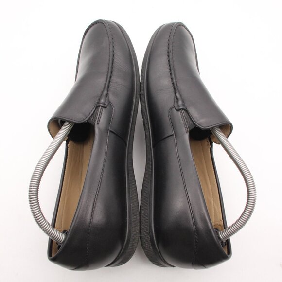 Ecco Classic 2.0 Moc Loafer Men's EU Size 42 Black Leather Slip On Driving Shoe - Picture 6 of 9